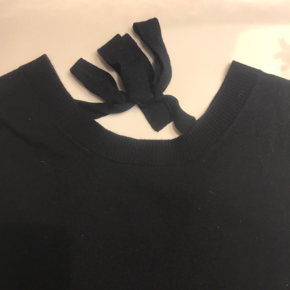 J. Crew tie back sweater